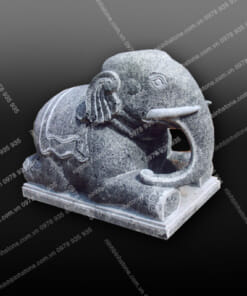 Tượng Voi Đá Tự Nhiên - Tượng Voi Đá Phong Thủy Đẹp NBS-VĐ247