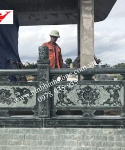 Lan can đá xanh rêu NBS-LCD258