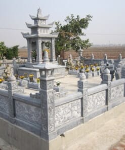 Mẫu lăng mộ đá đẹp NBS-LMD297