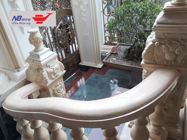 nbstone thi cong lap dat lan can con tien da cho biet thu o phu luong ha dong 3