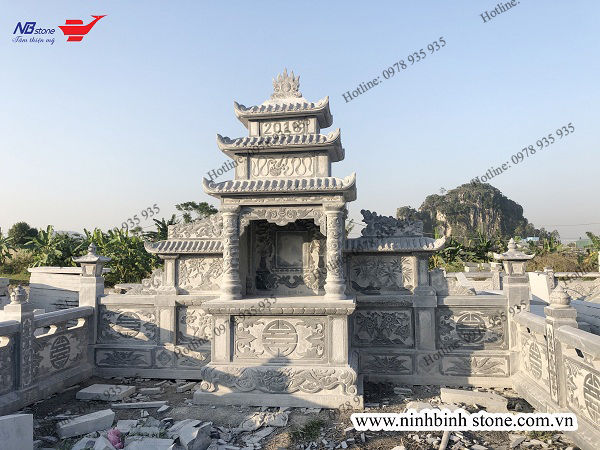 can canh qua trinh lap dat mot khu lang mo da dang hoan thien 1