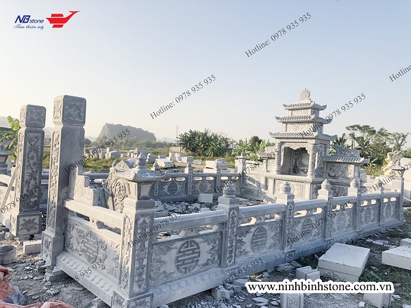 can canh qua trinh lap dat mot khu lang mo da dang hoan thien 2