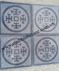 Đá băm đồng tiền cổ xanh đen NBS-DBM 214