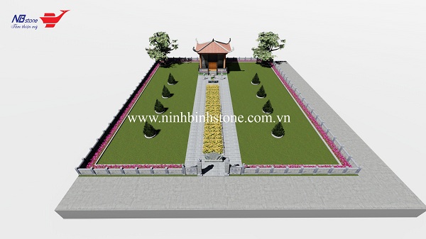 Mẫu khu lăng mộ đá đẹp NBS-LMD306 10 Mẫu khu lăng mộ đá đẹp NBS-LMD306.