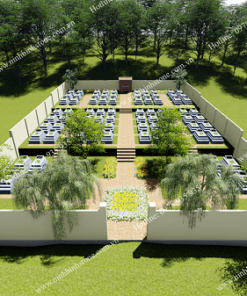 Mẫu lăng mộ đá đẹp NBS-LMD302