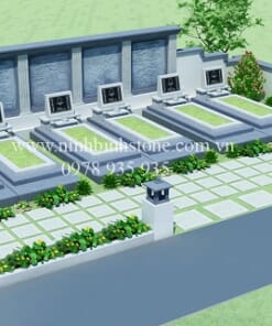 Mẫu lăng mộ đá đẹp NBS-LMD304