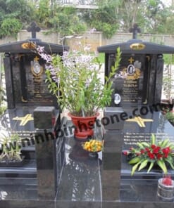 Mẫu mộ đá Granite Công giáo NBS-MĐG280