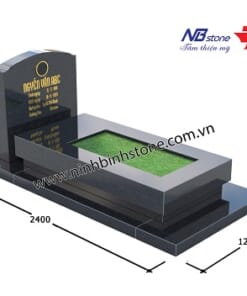Mẫu mộ đá Granite dáng đẹp NBS-MĐG273