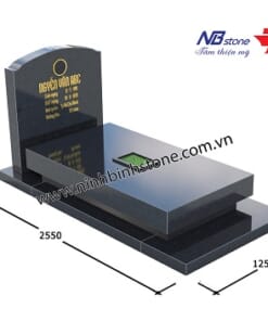 Mẫu mộ đá Granite dáng hiện đại NBS-MĐG267
