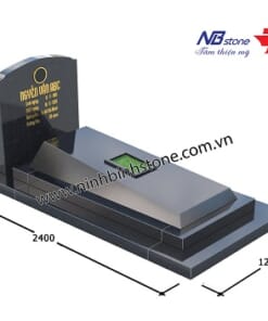 Mẫu mộ đá Granite dáng hiện đại NBS-MĐG271