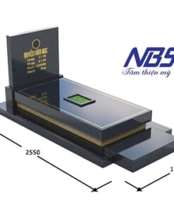 Mẫu mộ đá Granite đẹp NBS-MĐG265