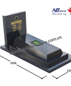 Mẫu mộ đá granite NBS-MĐ078.