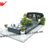 Mẫu mộ đá granite đẹp NBS-MĐ061