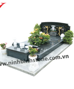 Mẫu mộ đá granite đẹp NBS-MĐ061