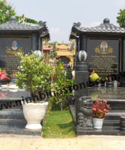Mẫu mộ đá hoa cương hiện đại NBS-MĐHC225