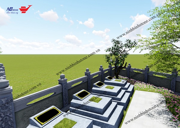 Mẫu lăng mộ đá đẹp tại NBStone