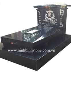 Mộ đá hoa cương đẹp NBS-MĐHC221