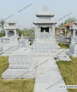 Mộ đá không mái đẹp NBS-MĐKM237