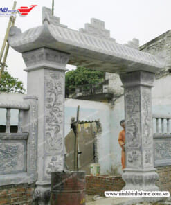 Mẫu cổng đá đẹp NBS-CĐ233