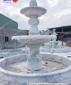 Mẫu đài phun nước bằng đá đẹp NBS-DPN282