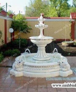 Mẫu đài phun nước bằng đá đẹp NBS-DPN290