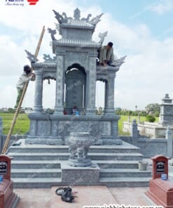 Mẫu lăng thờ đá đẹp NBS-LTD241