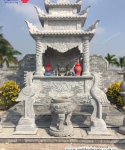 Mẫu lăng thờ đá đẹp NBS-LTD244