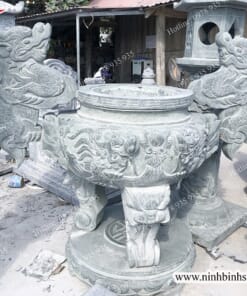 Mẫu lư hương đá đẹp NBS-LHD225