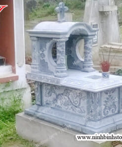 Mộ đá Công giáo dáng đẹp NBS-MCG245