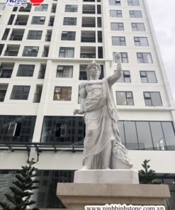 Tượng thần Ares trong bộ 12 vị thần Hy Lạp bằng đá NBS-TTHL203