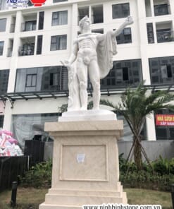 Tượng đá Dionysus trong bộ 12 vị thần Hy Lạp bằng đá trắng NBS-TTHL207