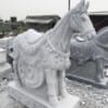 Tượng ngựa đá đẹp NBND 59
