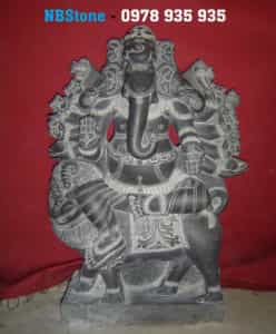 tuong than voi ganesha an do bang da 2019
