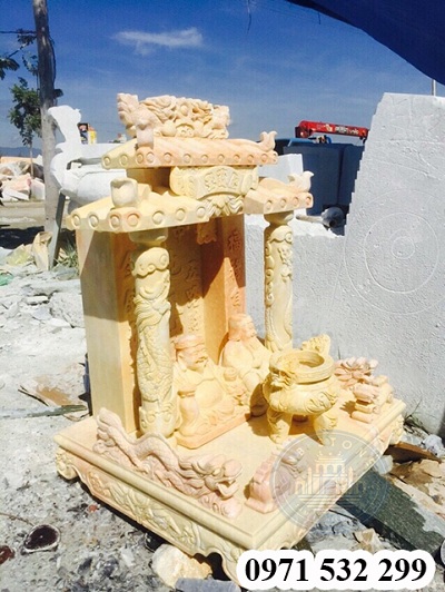 Bàn thờ thần tài bằng đá giá bao nhiêu thì phù hợp