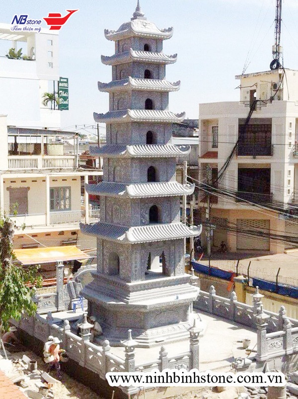 TOP 10 mẫu mộ tháp đá đẹp nhất 2020