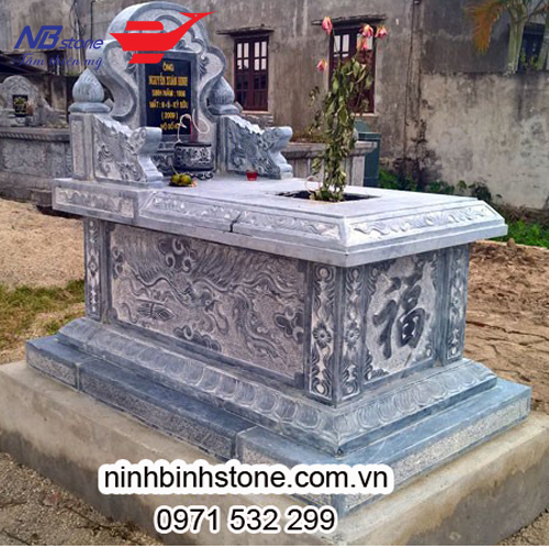 22 mẫu mộ đá không mái phổ biến nhất