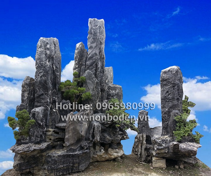 Các tượng đá trang trí tiểu cảnh hòn non bộ