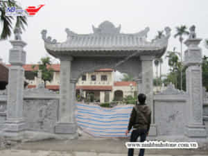 Top 5 mẫu cổng đá đẹp 2020