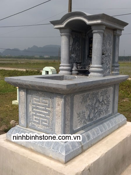 Nên chọn mộ đá một mái hay mộ đá hai mái