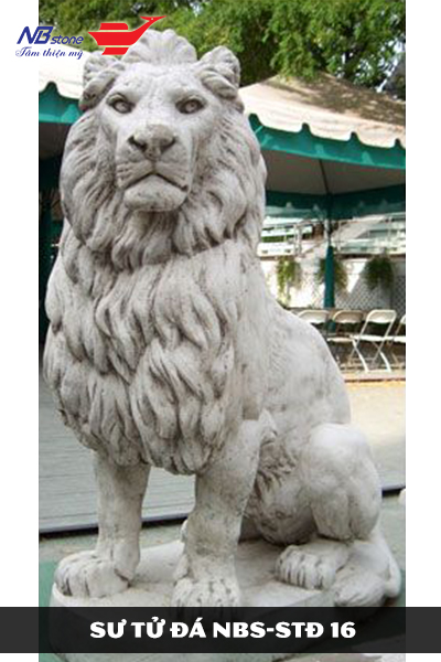 Top 10 mẫu tượng sư tử đá trấn tốt nhất 2020
