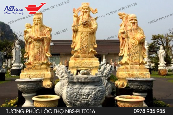 Ý nghĩa của bộ tượng đá phúc lộc thọ