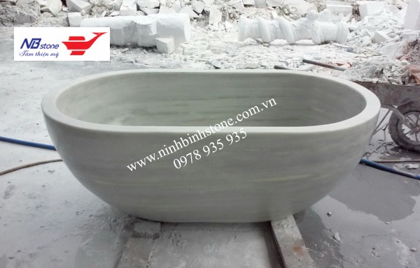 Kích thước cây hương ngoài trời thờ thần linh | Bàn thờ ngoài trời 14 bồn tắm đá