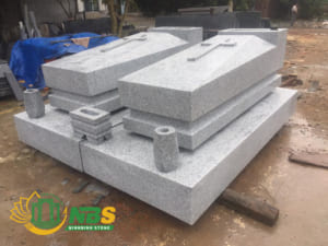Mẫu mộ đá hoa cương tại xưởng NBStone