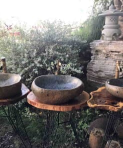 Lavabo đá cuội tự nhiên NBS-LVB 249