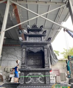 Mộ đá đen ba mái NBS-MCM265