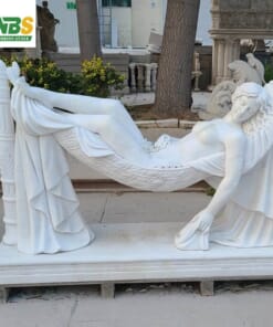 Tượng cô gái nằm ngủ NBS-TCG238