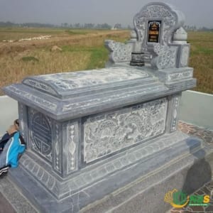Mẫu mộ đá xanh Thanh Hoá 