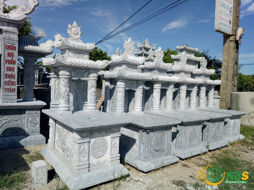 Mẫu mộ đá hai mái đẹp của Ninh Bình Stone