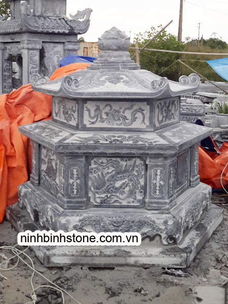 Mẫu mộ lục giác đẹp - Mẫu mộ hình lục lăng của Ninh Bình Stone