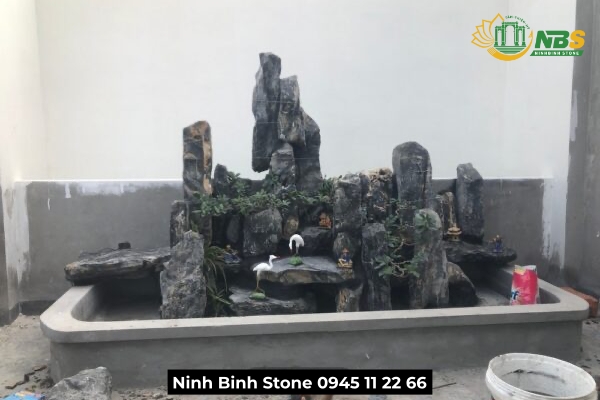 Hướng dẫn cách làm hòn non bộ chi tiết, đơn giản nhất 17 Hòn non bộ đa dạng mẫu mã